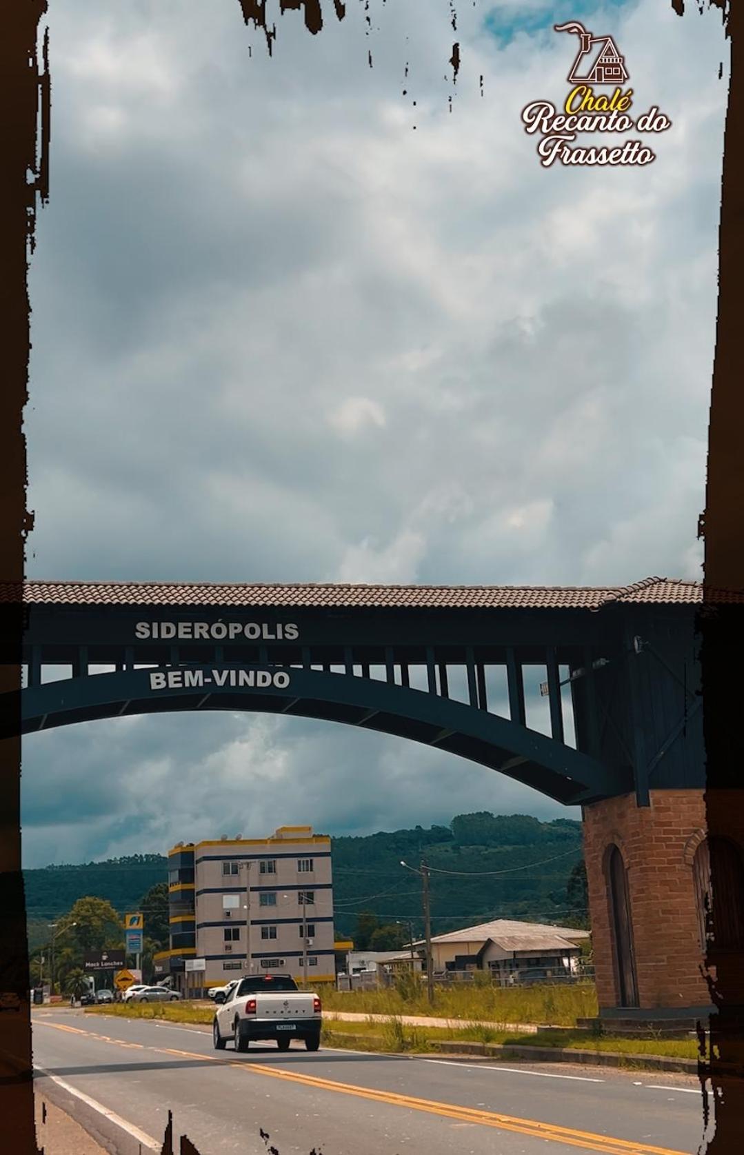 Chale Recanto Do Frassetto Sideropolis Exteriör bild